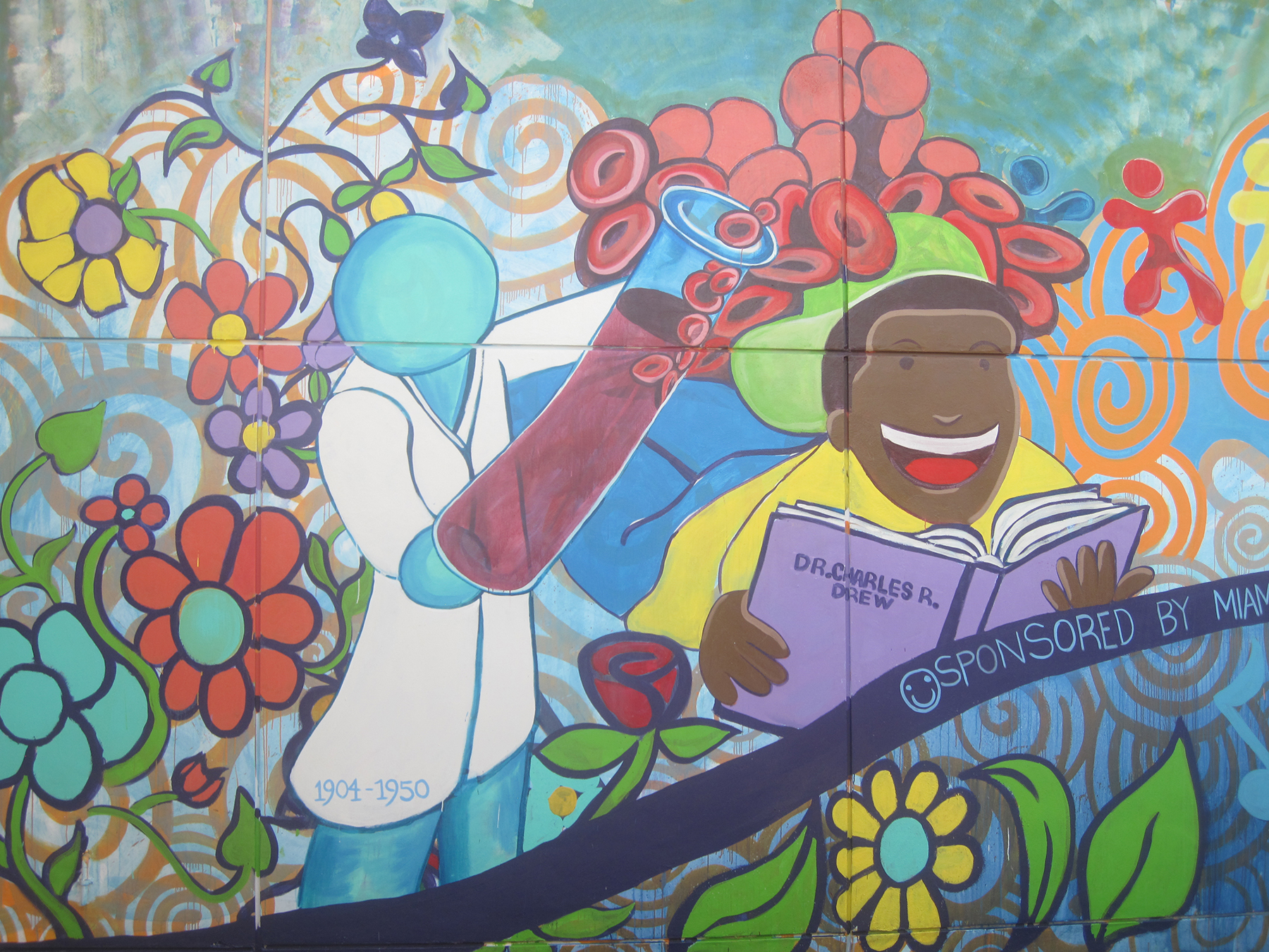 Santiague Deprez Charels Drew mural