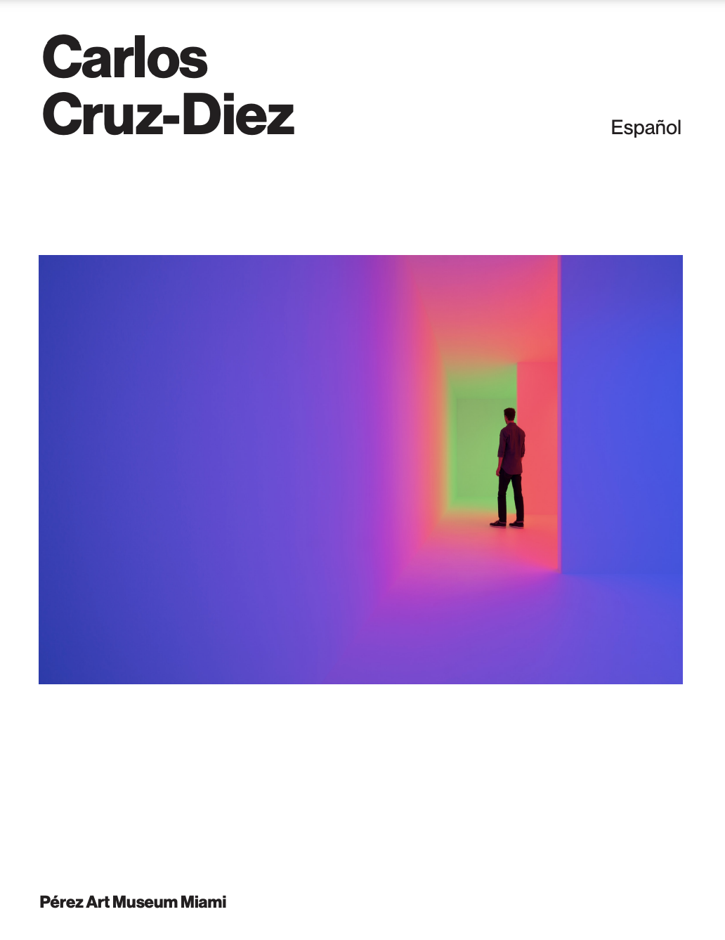 Carlos Cruz-Diez Digital Brochure