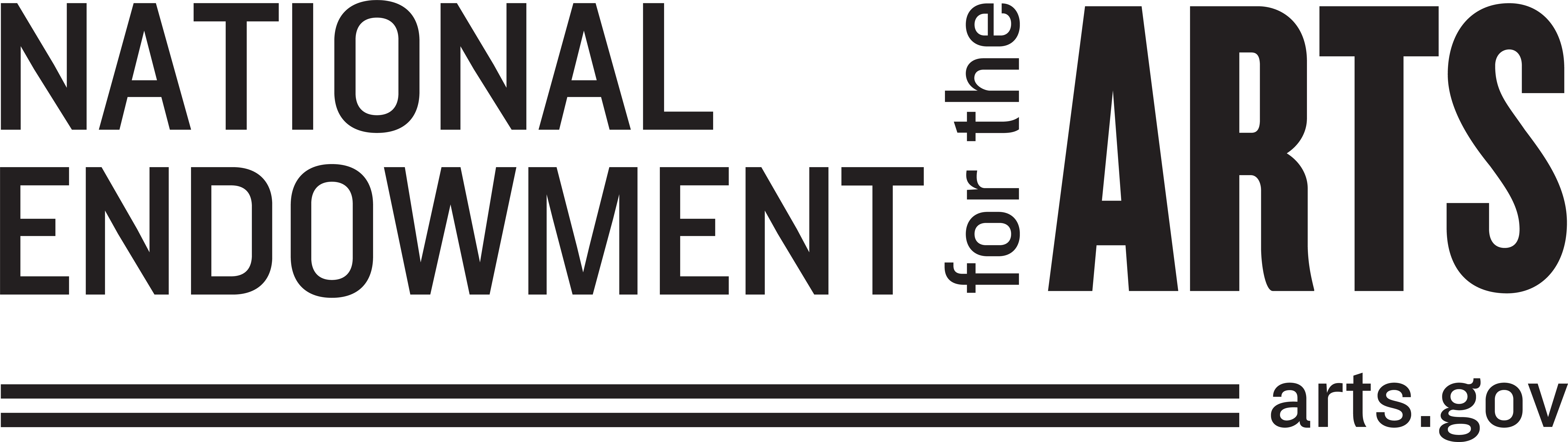 National Endowment for the Arts (Black logo)