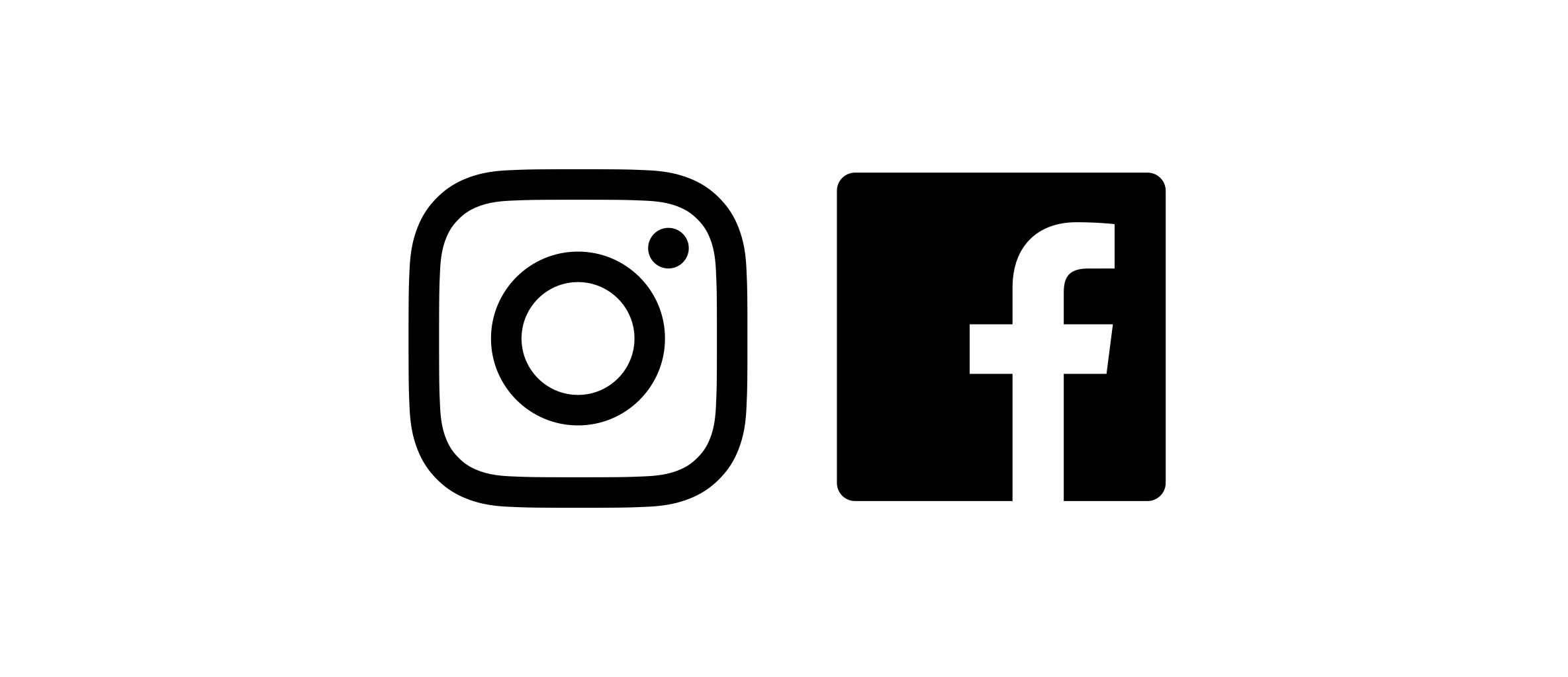 Instagram and Facebook