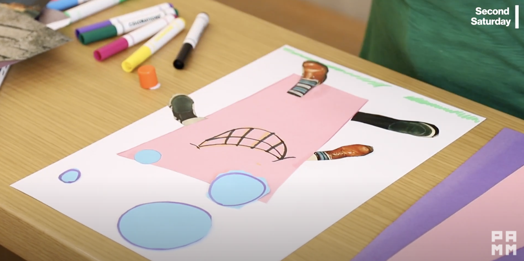 #PAMMDIY Second Saturdays Art Making Colorful Worlds