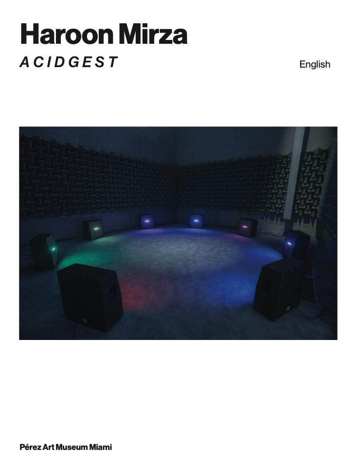 Gallery Notes: English